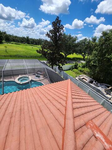 Cleaned Tile Roof in Valrico