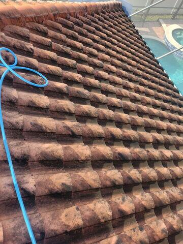 Dirty Tile Roof
