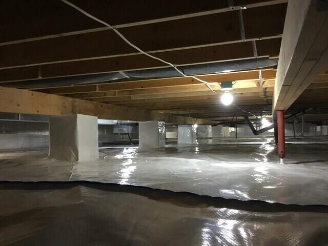 Encapsulated Crawl Space in West Milton, OH