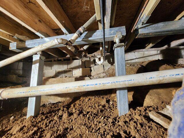 SmartJack Crawl Space Supports Installed in South Lebanon, OH