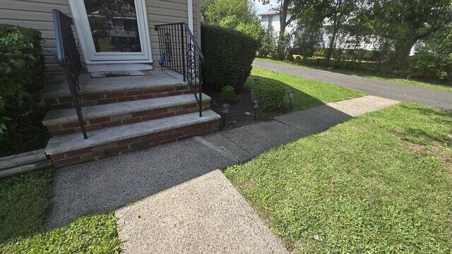 Sunken Sidewalk