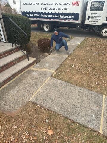 Sidewalk Lifting