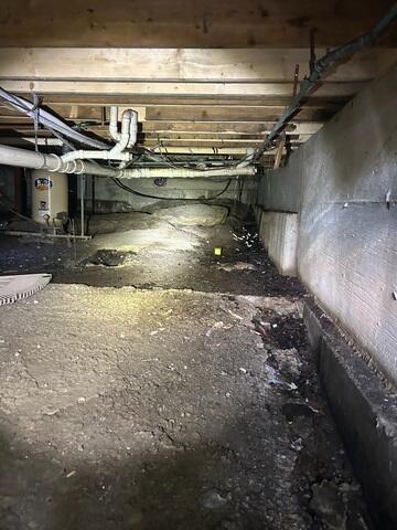 Before - Crawl Space