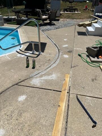 During PolyLevel Install
