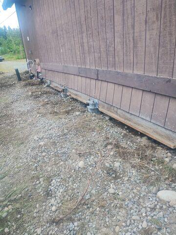Helical Piers Finished Installation