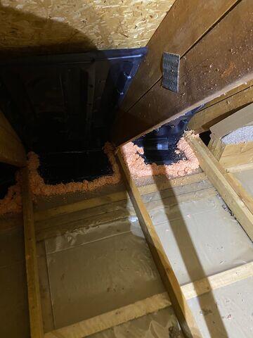 Colmatage des fuites d'air