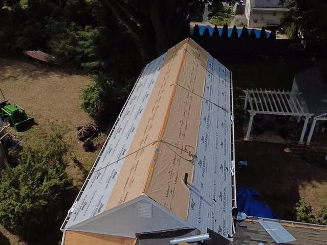 The Underlayment Is Completed
