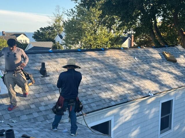 Ridge Vent Is Installed