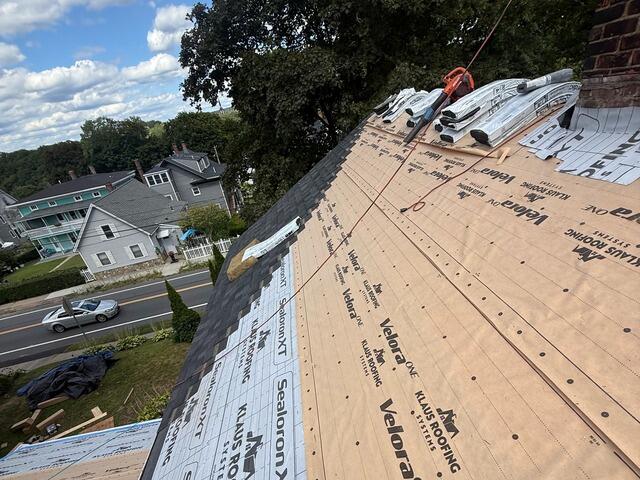 New Shingles Are Installed