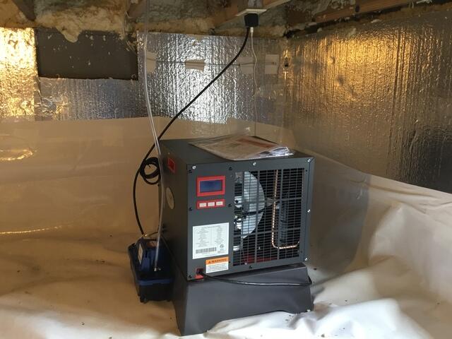 Crawl Space Dehumidifier in Jamestown, OH