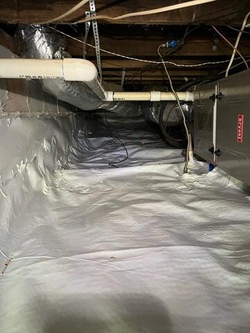 Crawlspace Transformation in a Flash!