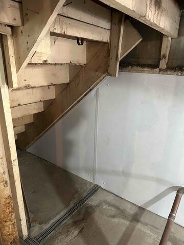 The BrightWall and WaterGuard Gets Installed