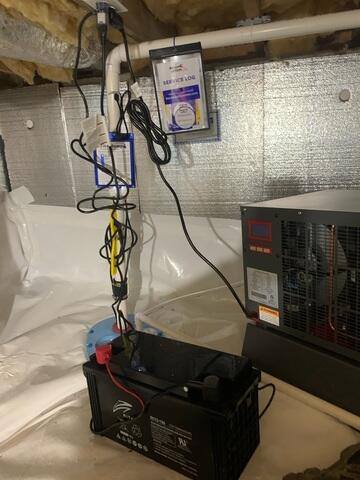 Crawl Space Sump Pump & Dehumidifier in Barbourville, KY