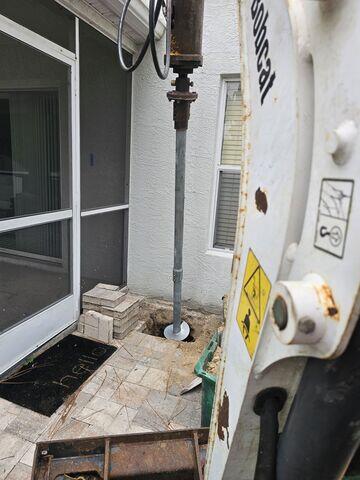 Installing Helical Piers
