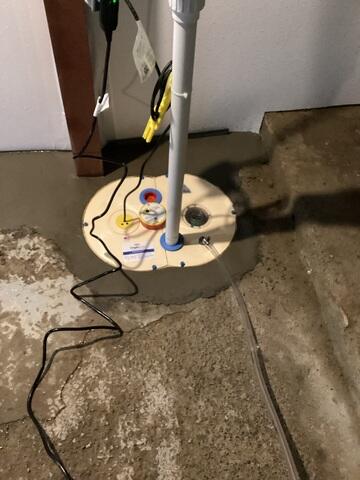 Upgraded Sump Pump