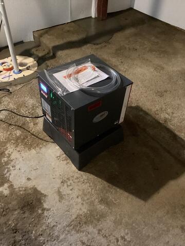 SaniDry Sedona Dehumidifier Added