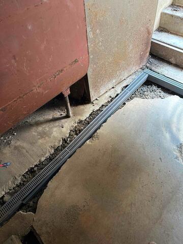 TrenchDrain in Complicated Areas