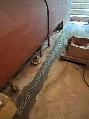 TrenchDrain Fully Installed