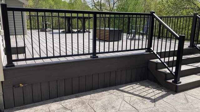 Beautiful Deck and Concrete in Mayville, NY