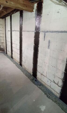 CarbonArmor Wall Reinforcement and WaterGuard Drainage in High Point, NC