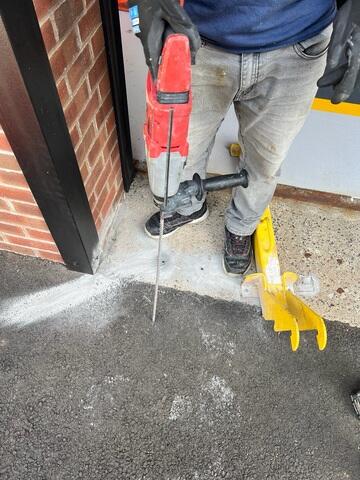 During PolyLevel Install