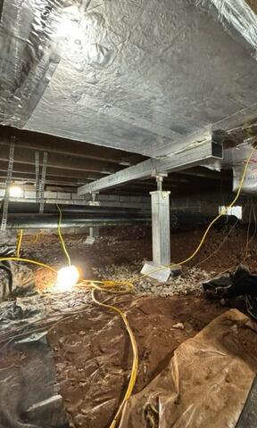 Crawl Space Structural Support