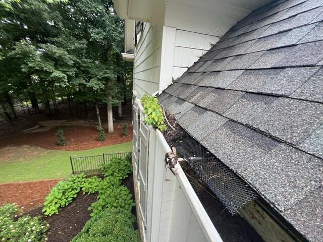 Gutter Screens missing
