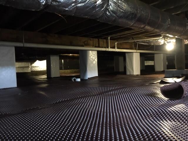 Crawl Space Waterproofing in Rockshold, KY