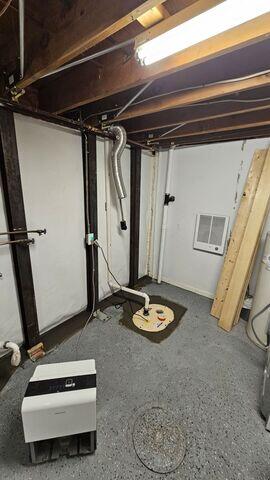 Stabilized Wall with Waterproofing System