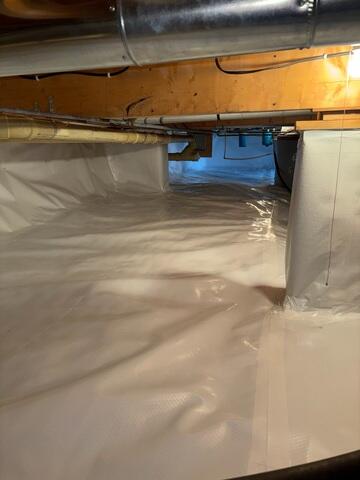 Sealed Crawl Space for Energy Efficiency