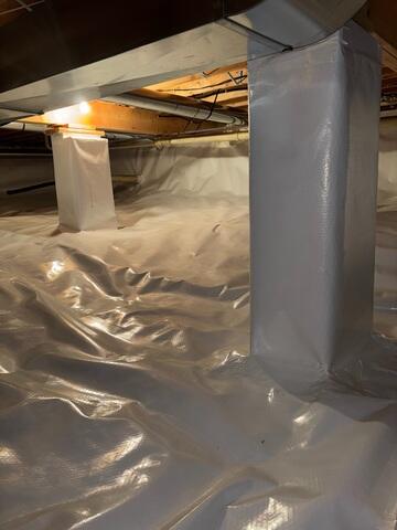 CleanSpace® Encapsulation Around Support Posts