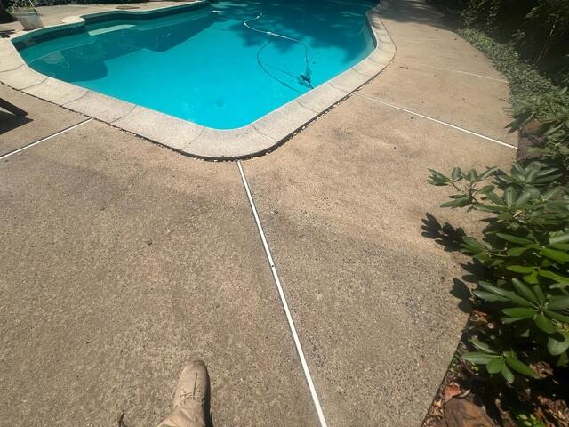 Concrete Pool Deck Settlement