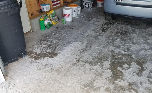 Before - Old Garage Slab