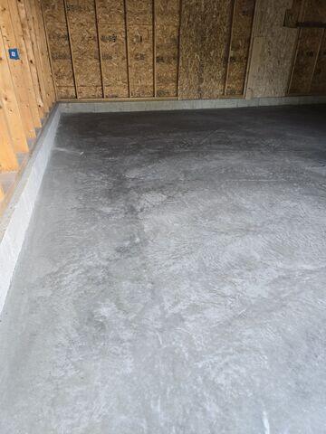 New Slab Floor