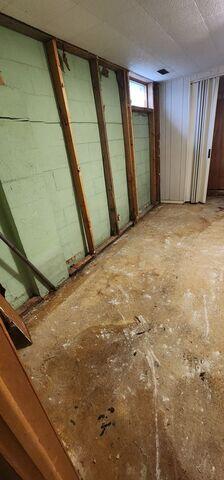 Basement Before Installation