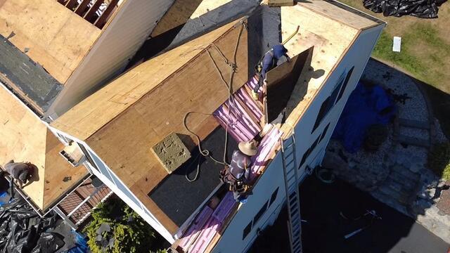New Plywood Is Installed