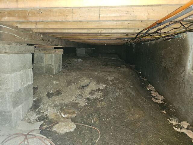 Before - Crawl Space