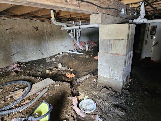 Before - Crawl Space