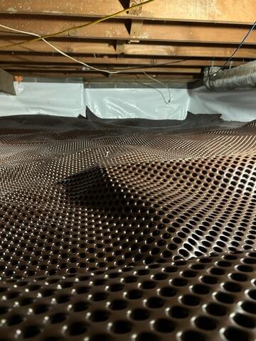 Drainage Matting Installed
