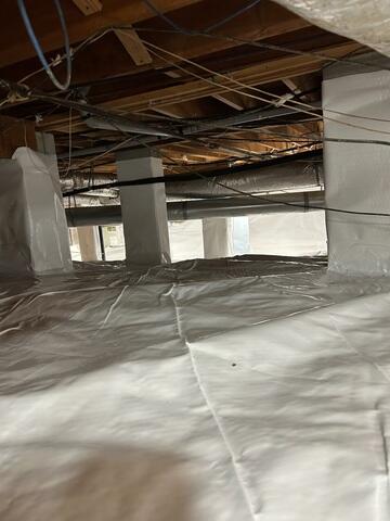 Crawl Space Insulation Complete
