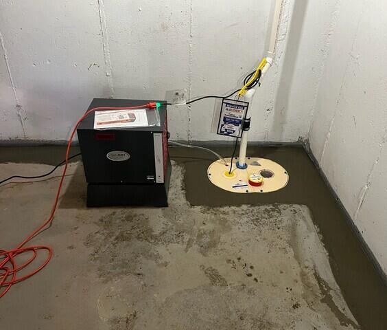 SaniDry Sedona Dehumidifier & SuperSump Plus Sump Pump