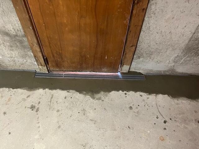 TrenchDrain Grated Basement Drain