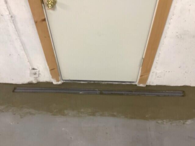 TrenchDrain Grated Basement Drain