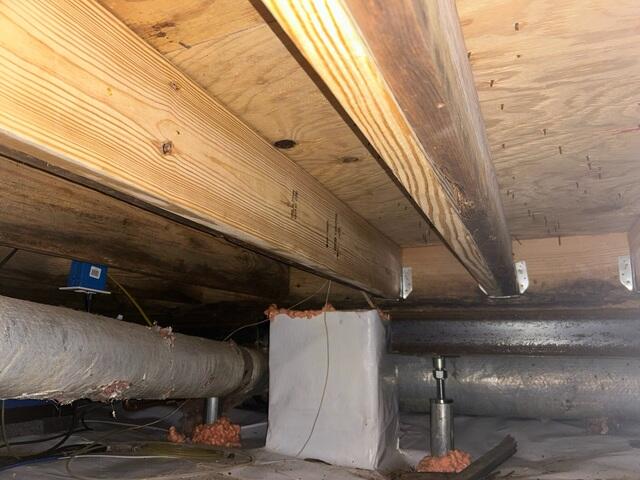 Piers Wrapped with CleanSpace
