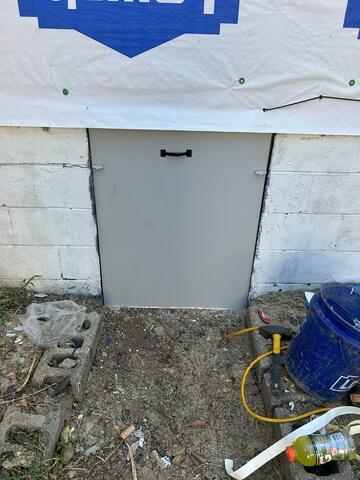 EverLast Crawl Space Door