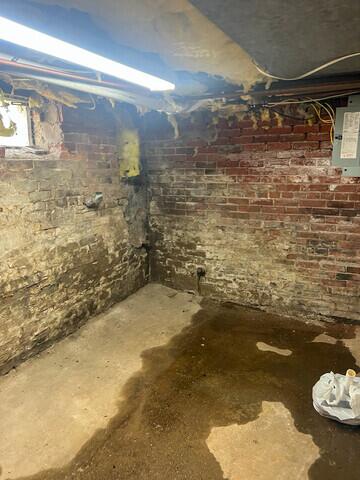 Before Basement Waterproofing
