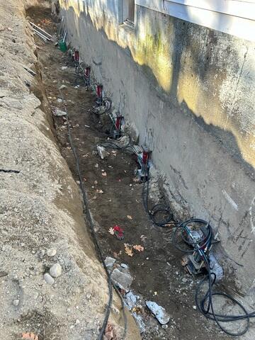 Push Piers Installation