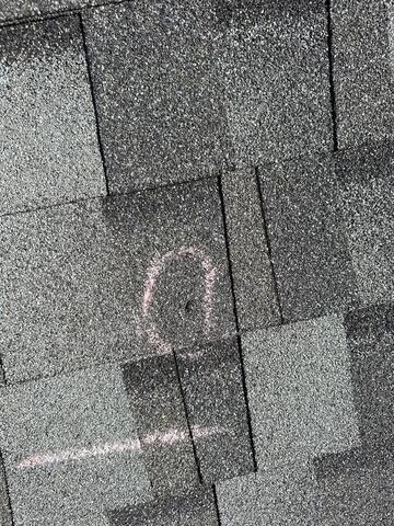 Hail strike
