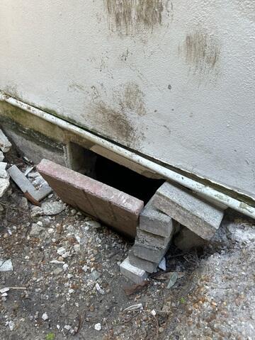 Crawl Space Opening