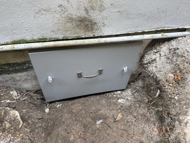 Complete EverLast Crawl Space Door Installation